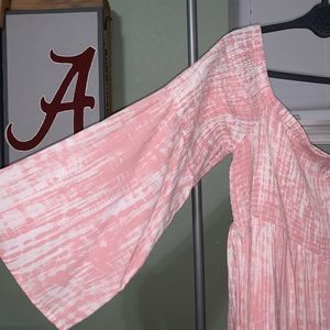 Beautiful off the shoulder peasant dress